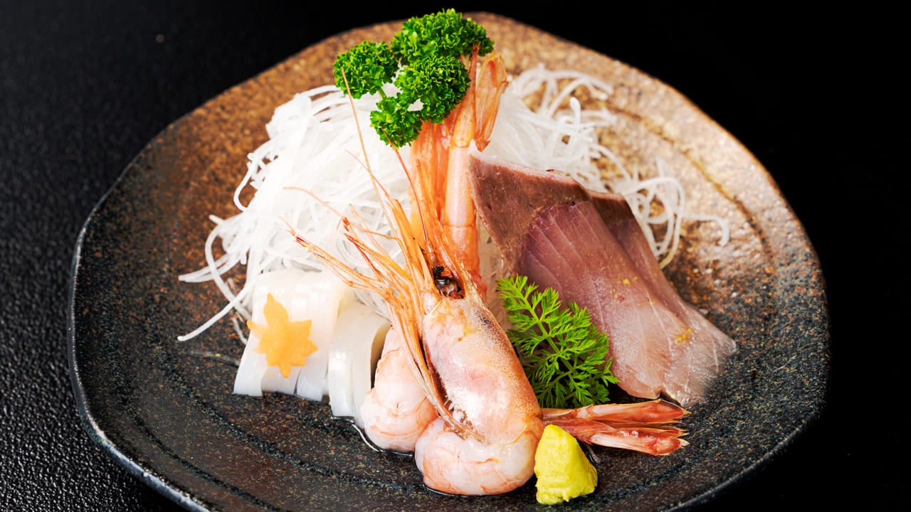 刺身（イカ・甘えび等）